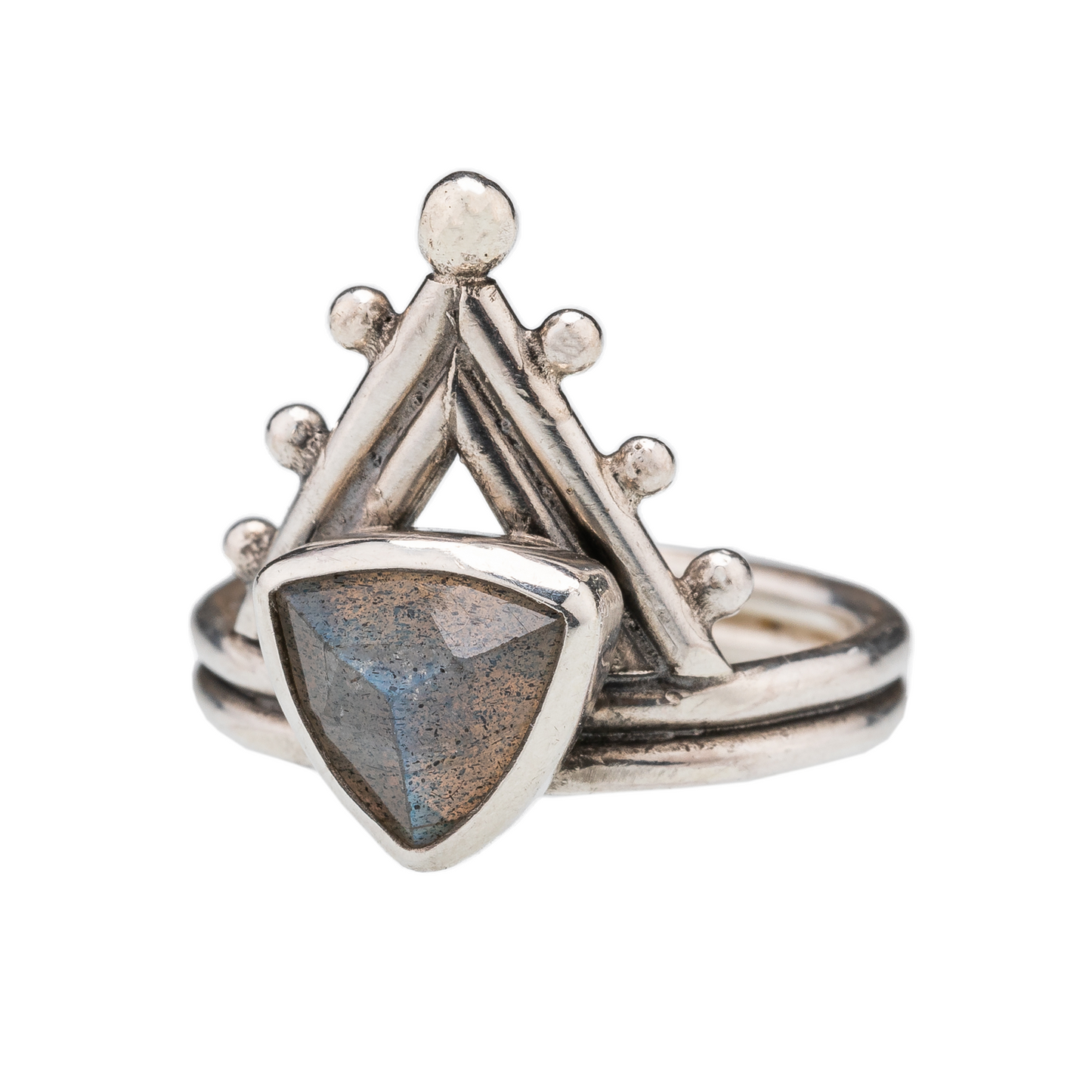 Labradorite Ascension Ring Set