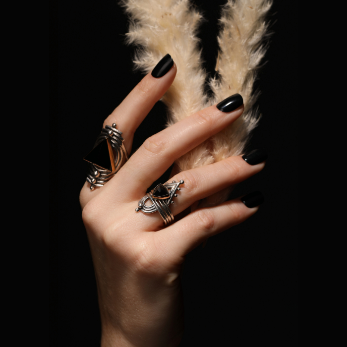 Onyx Ascension Ring Set