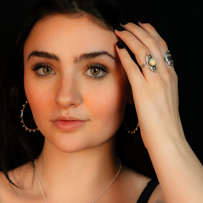 Opal Mini Portal Ring