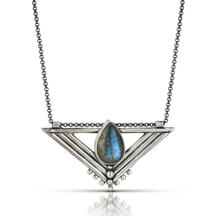 Labradorite Wadjet Necklace