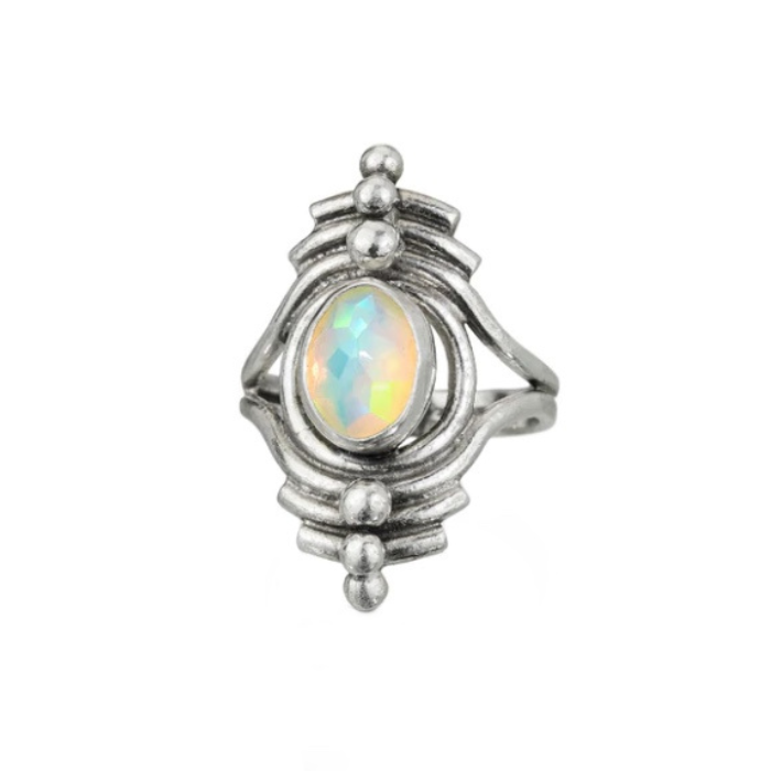 Opal Mini Portal Ring