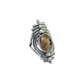 Rutilated Quartz Portal Ring- Size 8