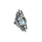 Tourmalated Quartz Portal Ring- Size 6