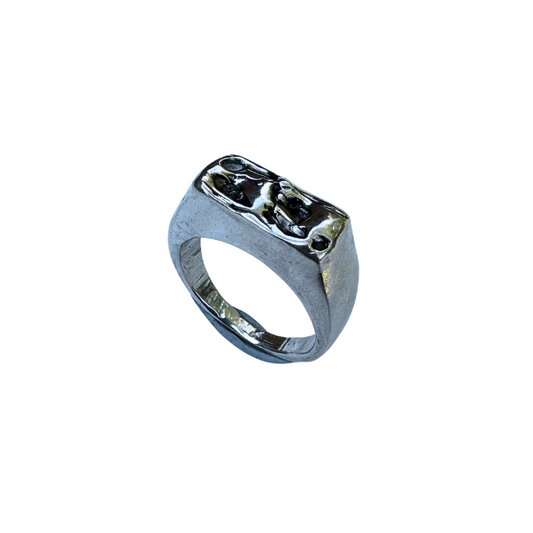 Organic Signet Ring- Size 7.25