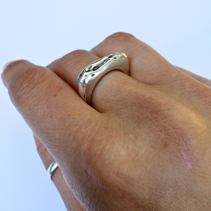 Organic Freeform Stacker- Size 6.75