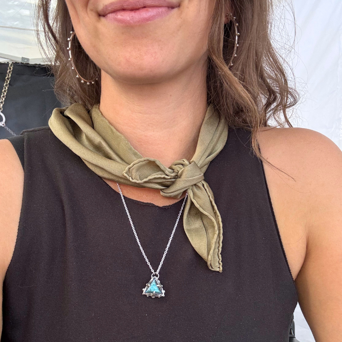 Labradorite Talon Necklace