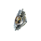 Rutilated Quartz Portal Ring- Size 8