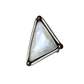 Moonstone Triad Ring- Size 9